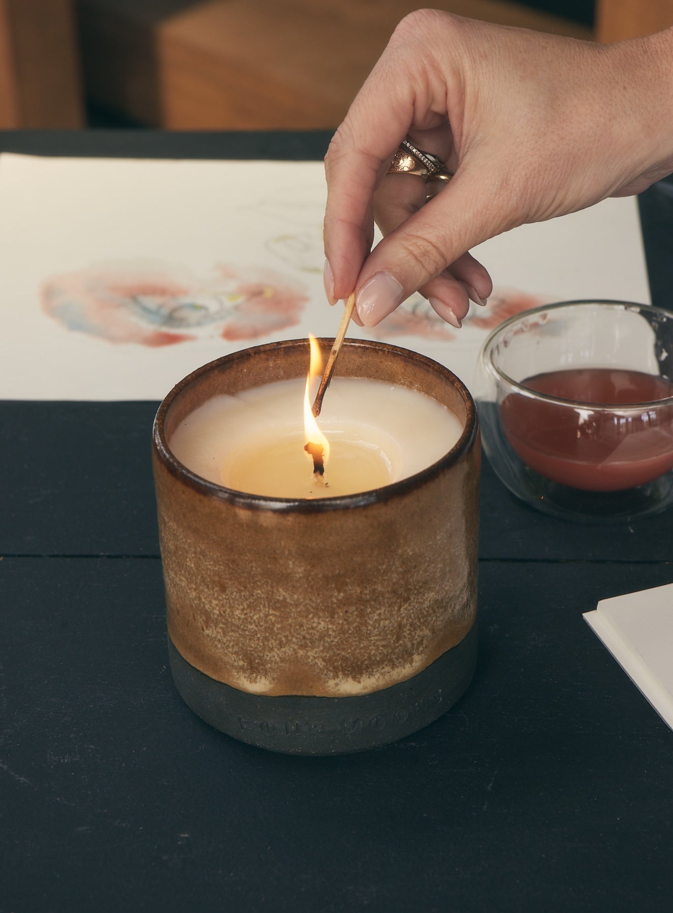 Evoke Ceramic Candle